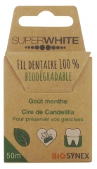 Superwhite Sw Fil Dentaire Biod&eacute;gradable 50 m