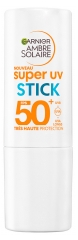 Garnier Ambre Solaire Super UV Stick Zones Sensibles SPF50+ 9 ML