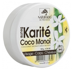 Naturado en Provence Beurre Karit&eacute; Mono&iuml; Coco Bio 135 g