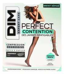 DIM Expert Care Perfect Collant de Contention Gazelle Transparent 25D 1 Paire