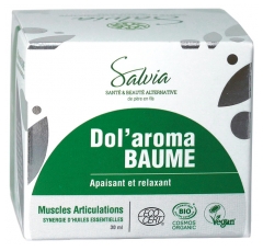 Salvia Nutrition Dol'Aroma Baume Muscles Articulations Biologique 30 ML