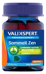 Valdispert Endormissement - Gommes Sommeil Zen - Cannabis Sativa M&eacute;latonine Camomille - 30 Gommes