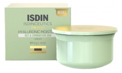 Isdin Isdinceutics Cr&egrave;me de Jour Hyaluronic Moisture Hydratante Peaux Grasses et Mixtes Recharge 50 g