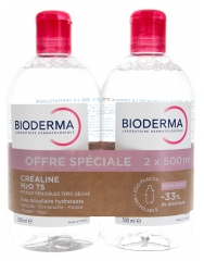 Bioderma Cr&eacute;aline Eaux Micellaires D&eacute;maquillantes Visage Peaux Sensibles Tr&egrave;s&egrave;ches