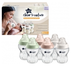 Tommee Tippee Closer to Nature 6 Biberons 260 ml 0M+