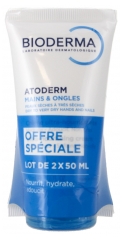 Bioderma Atoderm Cr&eacute;m&eacute; Mains-Ongles T50Ml Lot 2