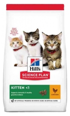Hill's Croquettes pour Chaton au Poulet 1,5 kg
