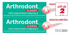 Arthrodont Classic Dentifrice Gencives Sensibles Lot 2 x 75 ml