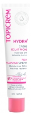 Topicrem Hydra+ Cr&egrave;me Hydratante &Eacute;clat Riche