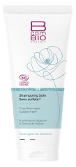 BcomBIO Shampoing Soin Sans Sulfate Tous Types de Cheveux Bio 200 ml