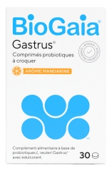 BioGaia Gastrus Comprim&eacute;s Probiotiques &agrave; Croquer 30 Unit&eacute;s