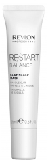 Revlon Professional Re/Start Balance Masque pour le Cuir Chevelu &agrave; l'Argile Tubes 10 x 15 ml