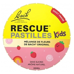 Rescue Bach Kids Pastilles Fraise 50 Grammes