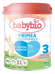 Babybio Primea Croissance 3 de 10 Mois &agrave; 3 Ans Bio 800 g