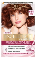 L'Or&eacute;al Paris Excellence Cr&egrave;me Coloration Triple Soin Acide Hyaluronique192 ml