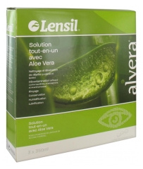Lensil Alvera Solution Tout-en-un avec Aloe Vera Lot de 3 x 350 ml