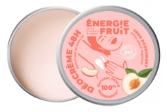 &Eacute;nergie Fruit Deocreme 48H Certifie Bio Par Ecocert P&eacute;ch&eacute; Blanche & Eau de Riz 45 g