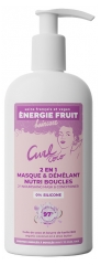 &Eacute;nergie Fruit Masque 2 en 1 Sans Silicone - Cheveux Boucles - Coco et Beurre de Karit&eacute; Bio
