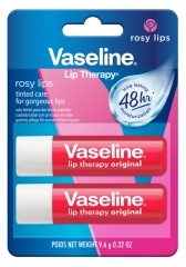 Vaseline Duo Stick L&egrave;vres Rosy Lips 2 x 4,8 g