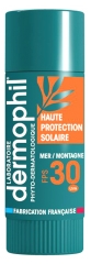 Dermophil Indien Stick L&egrave;vres Haute Protection Solaire SPF30 4 g