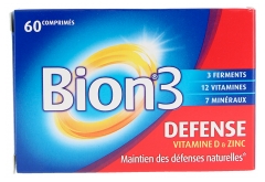 Bion 3 D&eacute;fense Adulte 60 Comprim&eacute;s