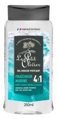 Le Petit Olivier Gel Douche Vivifiant 4 en 1 Fra&icirc;cheur Marine de 250 ML