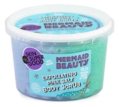 Organic Shop Body Scrub Gommage Corps Exfoliant au Sel Rose Mermaid Beauty 250 ml