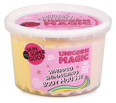 Organic Shop Mousse Corps Hydratante Scintillante Unicorn Magic 250 ml