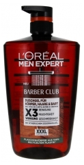 L'Or&eacute;al Paris Men Expert Barber Club Gel Douche Corps, Cheveux et Barbe 3en1 1000 ML
