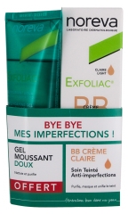 Noreva Exfoliac Coffret Bb Cr&egrave;me 30 ml + Gel Moussant Doux 100 ml
