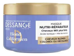 Dessange Blond Californien Masque Nutri-R&eacute;parateur Cheveux Blonds Color&eacute;s ou D&eacute;color&eacute;s 280 ml
