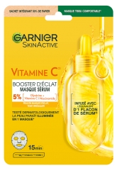Garnier SkinActive Vitamin C Masque Tissu S&eacute;rum Booster &Eacute;clat 28 ML