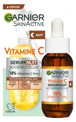 Garnier SkinActive S&eacute;rum Nuit Vitamine C Booster d'&Eacute;clat 30 ml