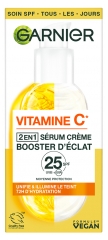 Garnier SkinActive Vitamine C S&eacute;rum Cr&egrave;me 2 en 1 Booster &Eacute;clat SPF 25 50 ML
