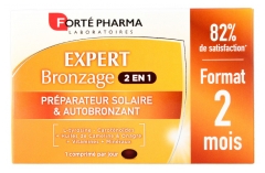 Fort&eacute; Pharma Expert Bronzage Compl&eacute;ment Alimentaire 2 Mois 56 Comprim&eacute;s