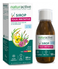 Naturactive Sirop Toux Irritative et Allergique 120 ML
