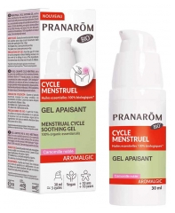 Pranar&ocirc;m Aromalgic Gel Apaisant Cycle Menstruel Camomille Noble 30 ml
