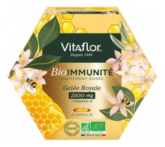 Vitaflor Gel&eacute;e Royale Bio 2500 mg 20 Ampoules de 10 ml