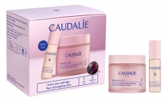 Caudalie Resveratrol [Lift] Cr&egrave;me Cachemire Redensifiante Anti-Rides 50 ml + S&eacute;rum Liftant Fermet&eacute; Anti-Rides 10 ml Offert