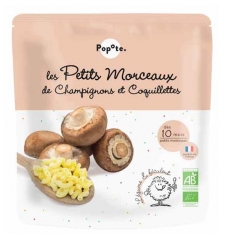 Popote Les Petits Morceaux Champignons et Coquillettes 10 Mois et + Bio 190 g