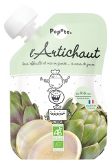 Popote Gourde L'Artichaut Bio D&egrave;s 4/6 Mois 120 g