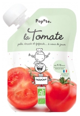 Popote Gourde La Tomate Bio D&egrave;s 4/6 Mois 120 g