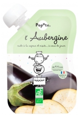 Popote Gourde L'Aubergine Bio D&egrave;s 4/6 Mois 120 g