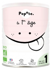 Popote Lait Infantile Le 1er &Acirc;ge de 0 &agrave; 6 Mois Bio 400 g