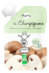 Popote Gourde Les Champignons Bio D&egrave;s 4/6 Mois 120 g