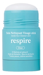 Respire Soin Nettoyant Visage Stick pour Toutes Peaux 50 g