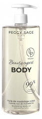 Peggy Sage Beauty Expert Body Huile de Modelage Corps Noix de Macadamia 1 L