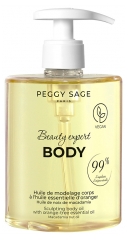Peggy Sage Beauty Expert Body Huile de Modelage Corps Fleur d'Oranger 500 ml