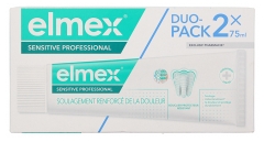 Elmex Sensitive Professional Dentifrice Lot de 2 x 75 ml