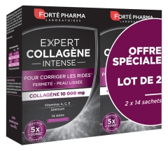 Fort&eacute; Pharma Expert Collag-&Egrave;-ne Intense Lot de 2 x 14 Sticks